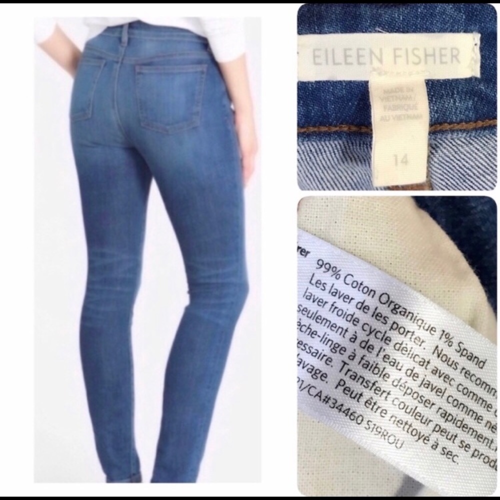 Eileen Fisher Organic Cotton Jeans